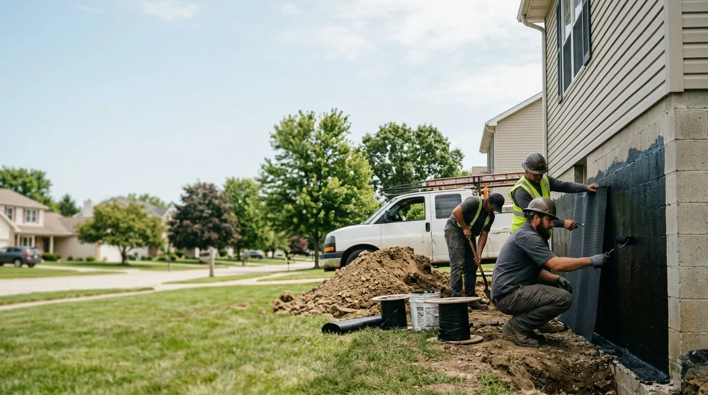Basement Waterproofing in Lucerne, IN near me